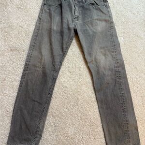 Men's Gray Levi Jeans